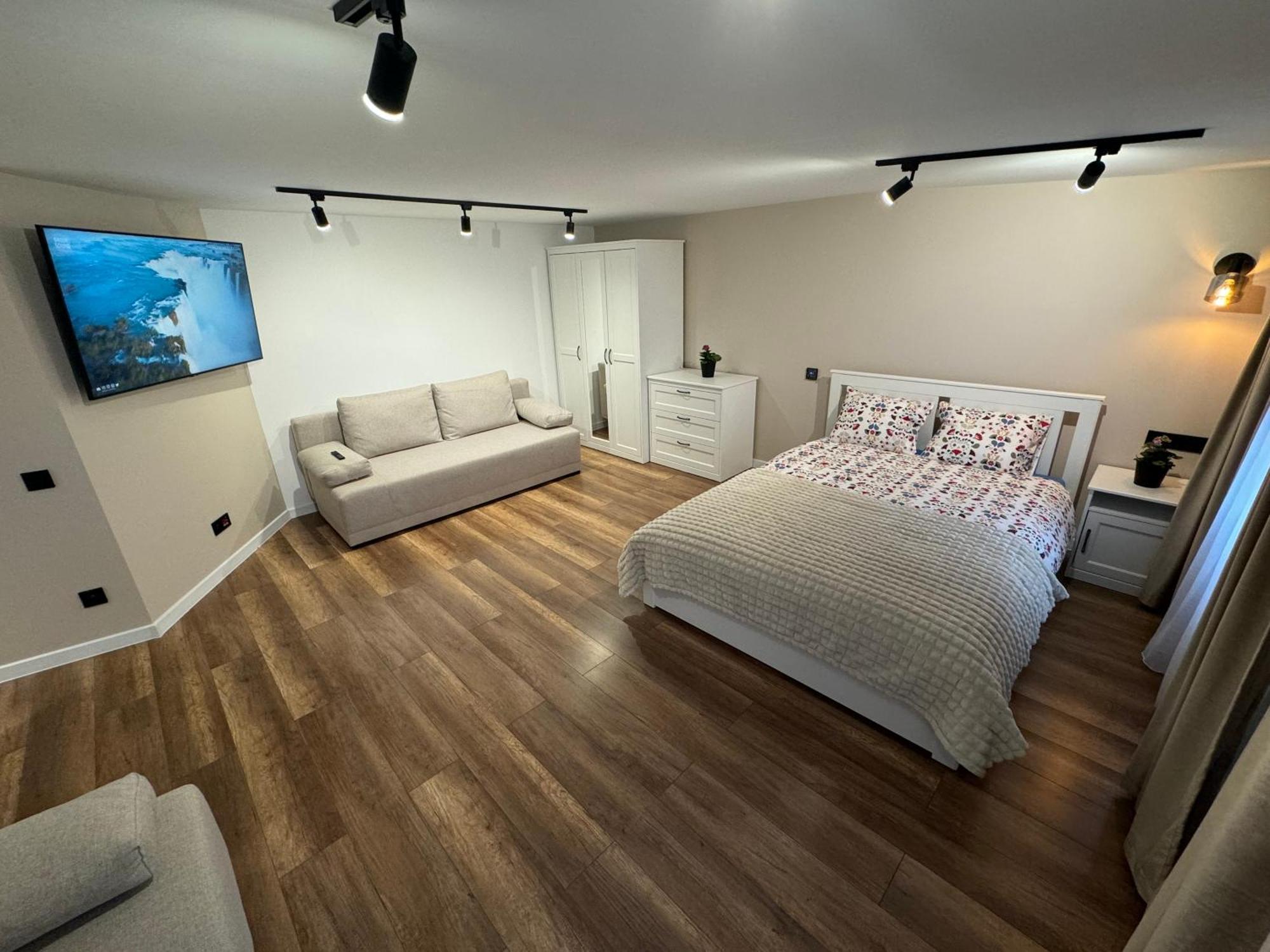 Gray Apartment 24H - Parking On The Street Kattowitz Exterior foto